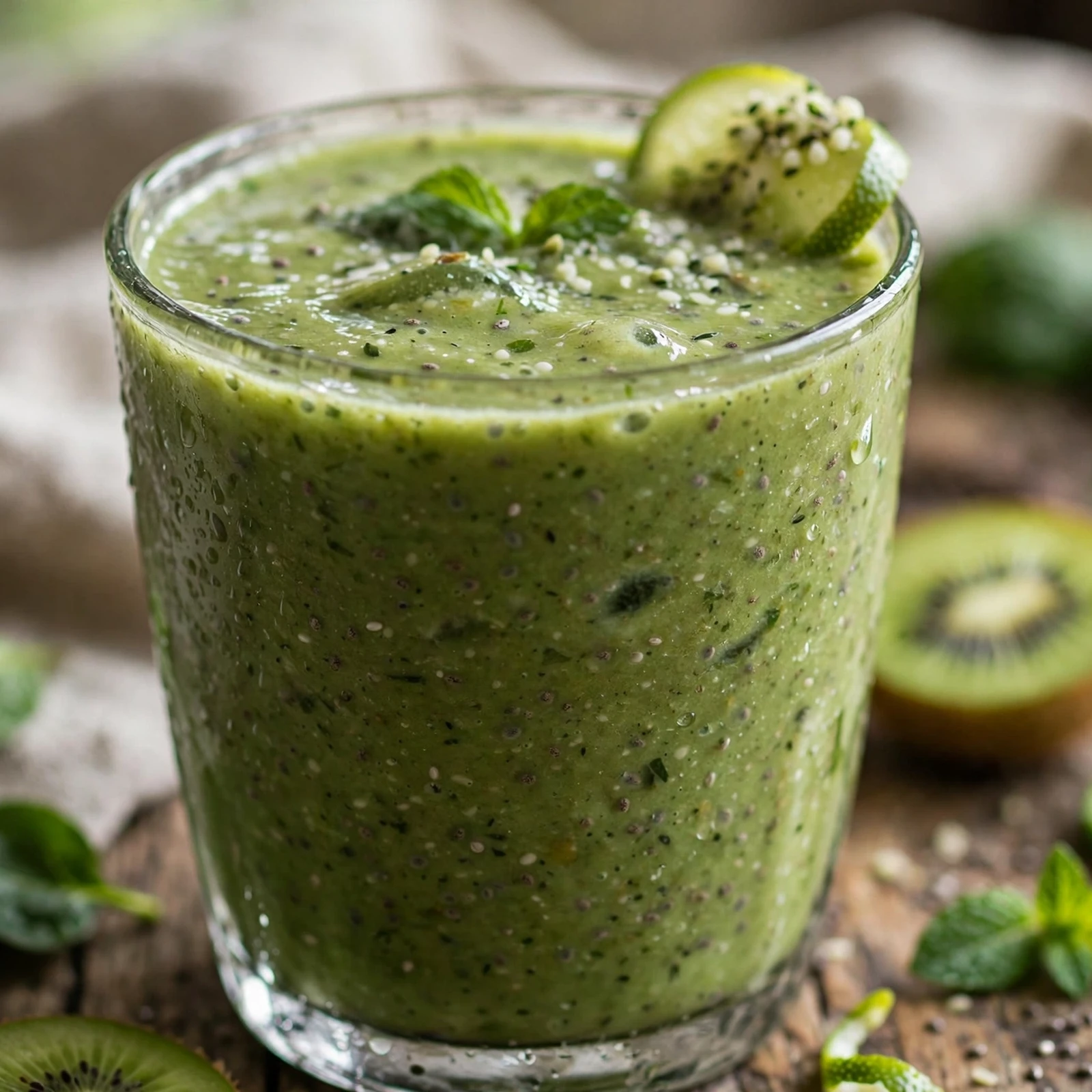 25 Refreshing Summer Anti-Inflammatory Recipes to Beat the Heat: 20. Green Detox Smoothie