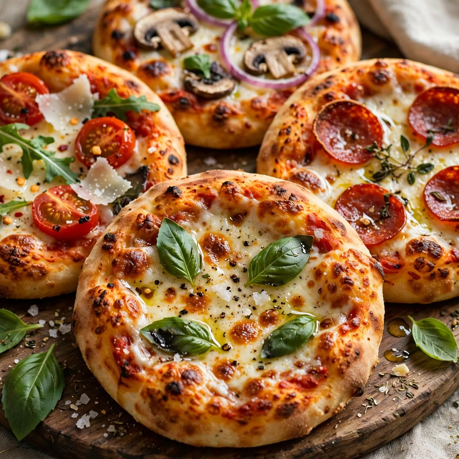 20 Easy 21 Day Fix Pizza Recipes You’ll Actually Crave: 19. Mini Personal Pizzas