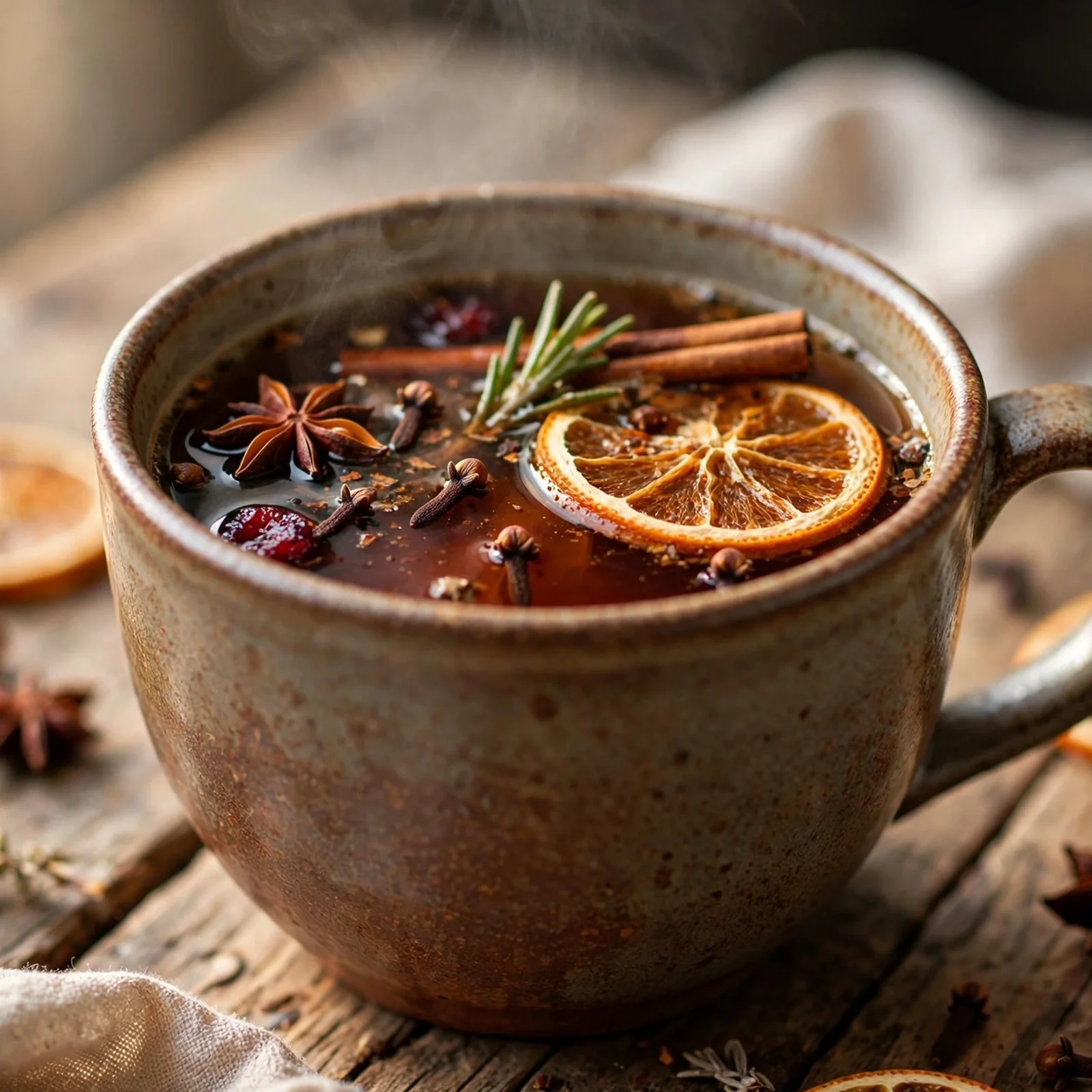 20 Warming Anti-Inflammatory Drinks And Spiced Teas for Fall: 20. Slow-Simmered Fall Spice Tea