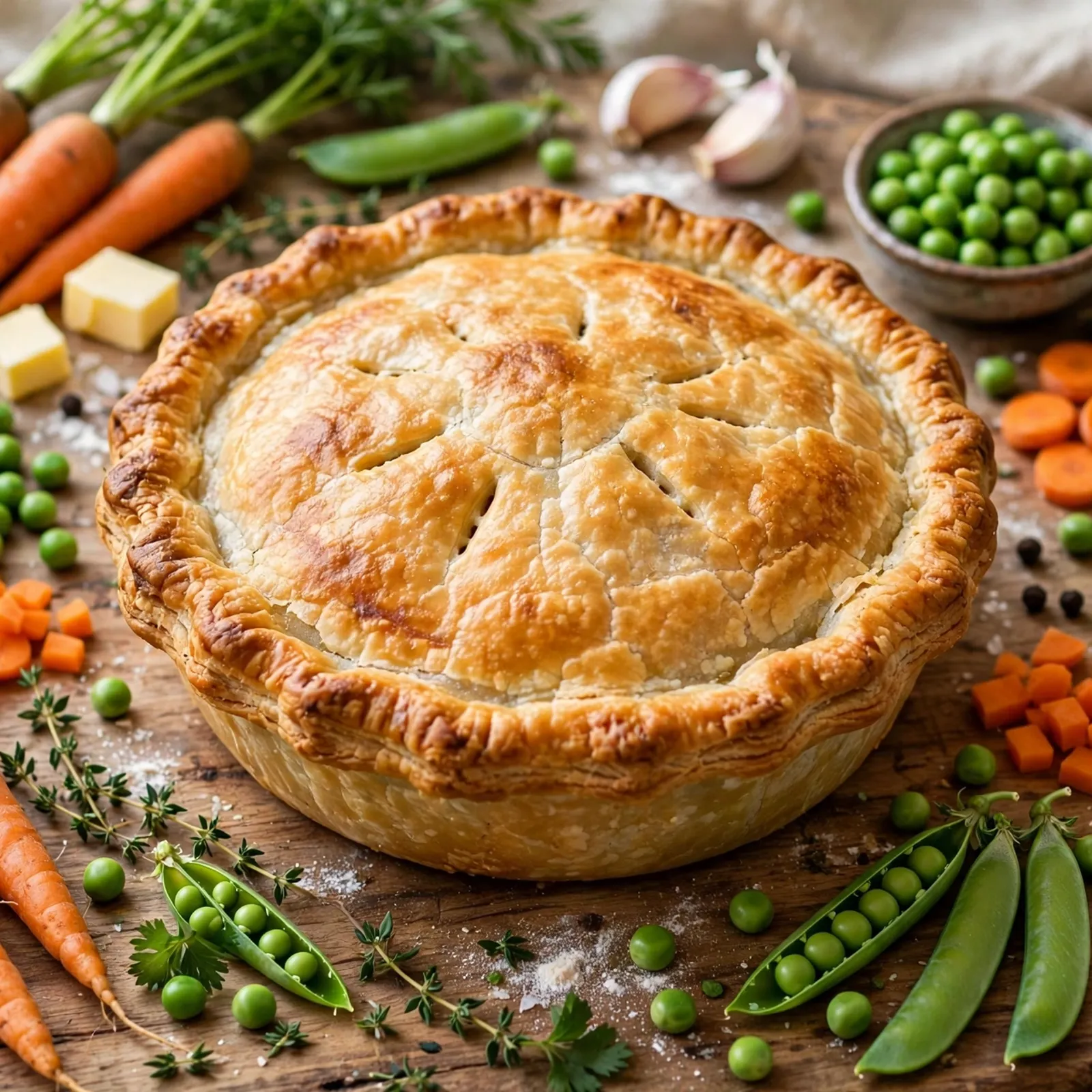 15 Cozy 21 Day Fix Chicken Pot Pie Recipes for Comfort Food Lovers: Whole Wheat Crust