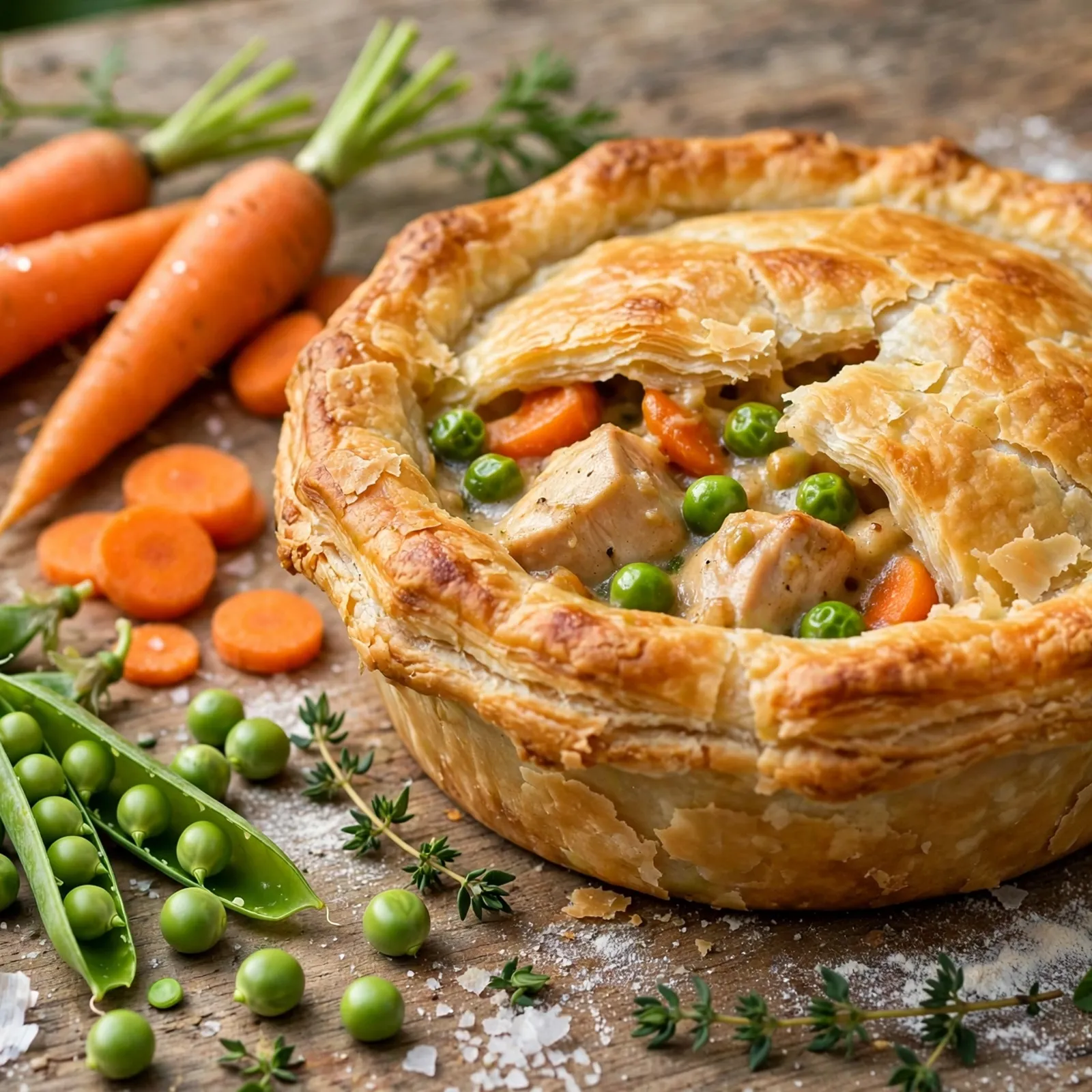 15 Cozy 21 Day Fix Chicken Pot Pie Recipes for Comfort Food Lovers: Biscuit Topping