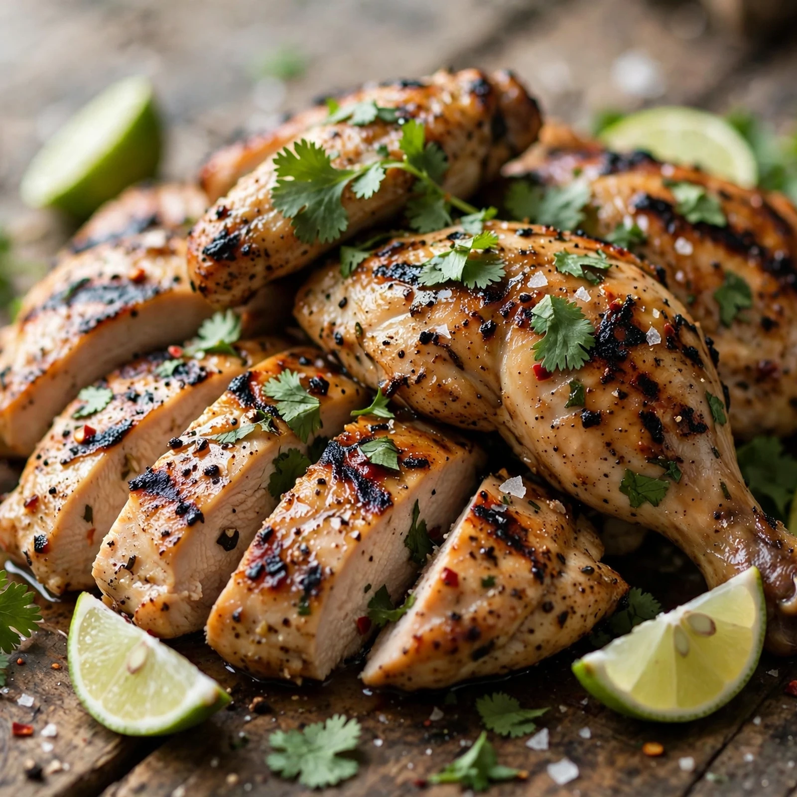 25 Smoky 21 Day Fix Grilling Recipes for the Perfect Summer Cookout: 22. Cilantro Lime Grilled Chicken