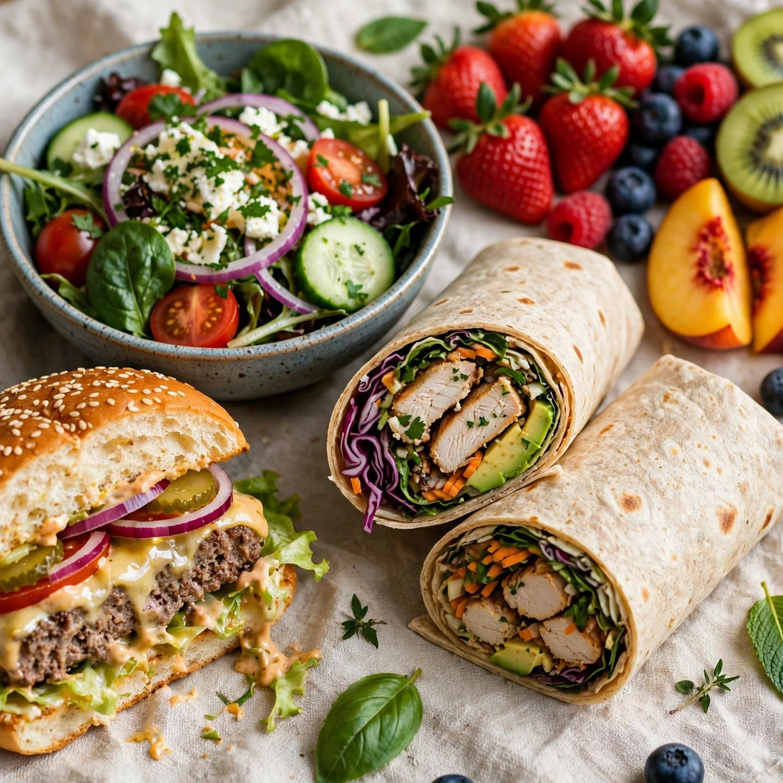 10 Anti-Inflammatory Summer Burgers and Wraps Packed With Fresh Flavor: More Fresh Summer Meal Inspiration