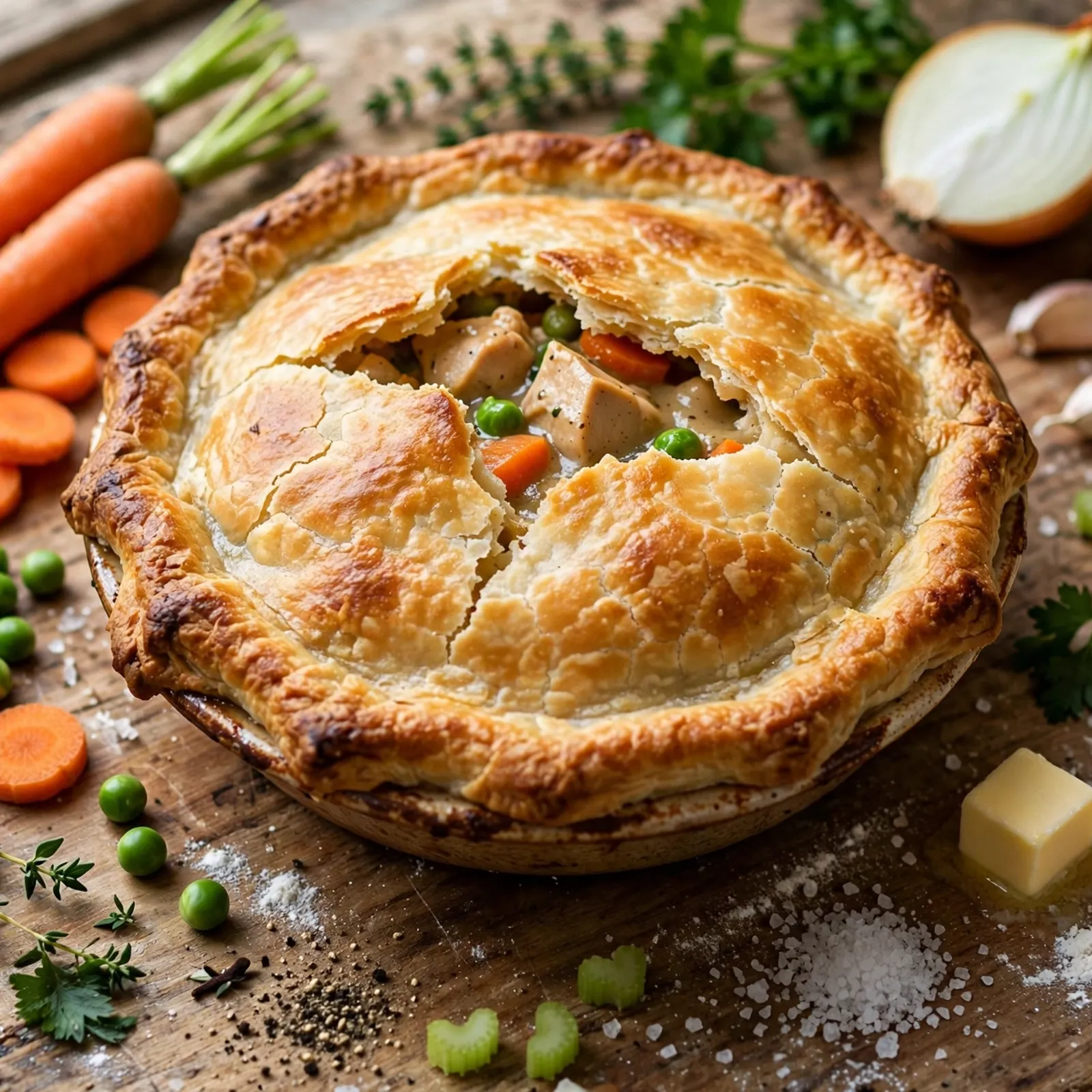 15 Cozy 21 Day Fix Chicken Pot Pie Recipes for Comfort Food Lovers: Mashed Potato Topping