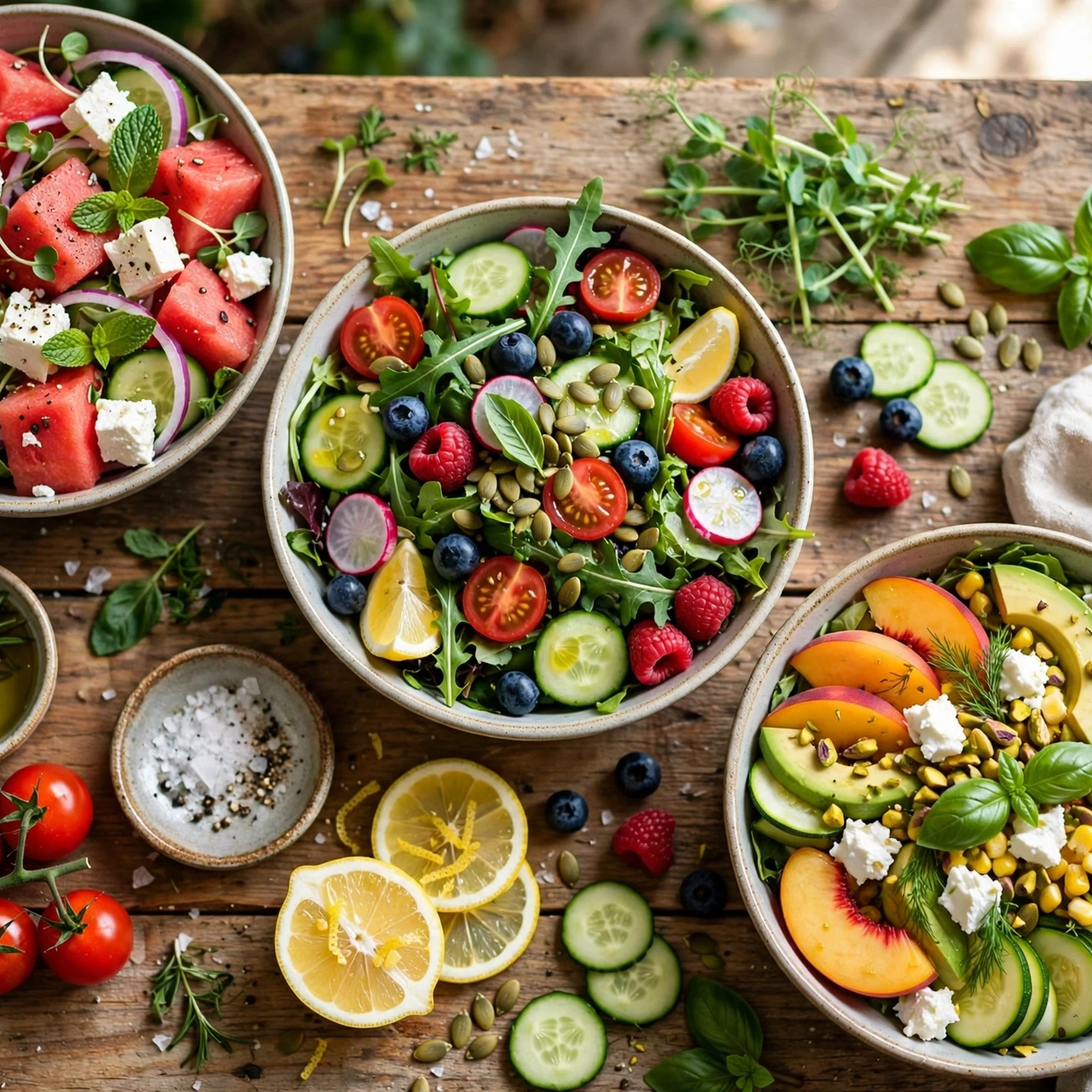 20 Healthy 21 Day Fix Salad Recipes for Summer (Cool & Container-Friendly): Homemade Dressing Tips